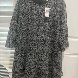 Michael Kors Black and White dress